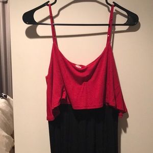 Spaghetti strap maxi dress